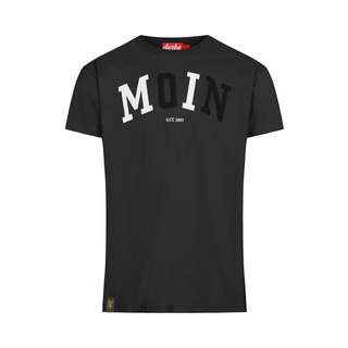 Derbe Moin BC Printshirt Herren black