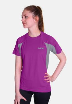 Rückansicht von Proviz Klassisch T-Shirt Damen purple