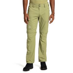 Rückansicht von Haglöfs Lite Standard Zip-off Pant Trekkinghose Herren Thyme Green