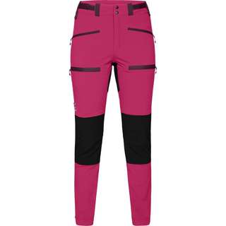 Haglöfs Rugged Slim Pant Trekkinghose Damen Deep Pink/True Black