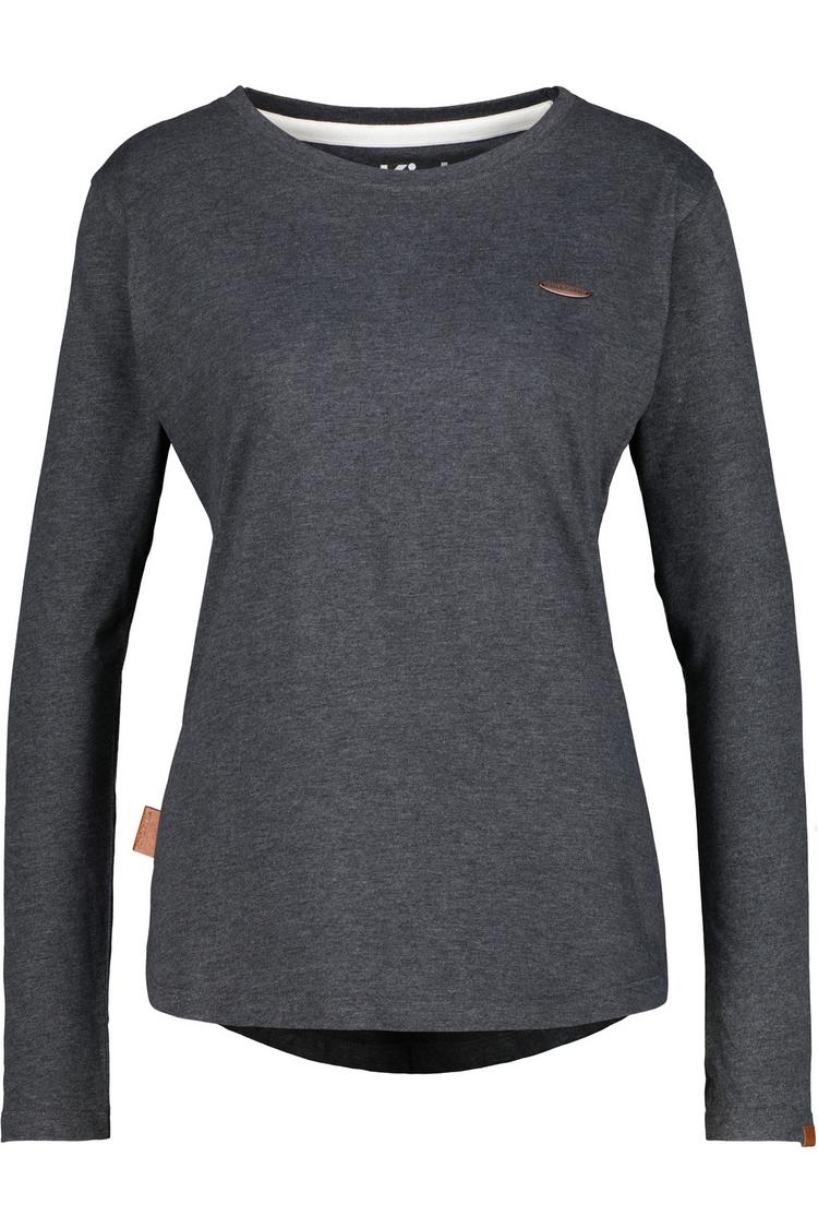 ALIFE AND KICKIN ALIFE AND KICKIN LeaAK A Langarmshirt Damen - moonless melange - 0 | SportScheck