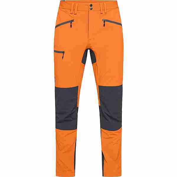 Haglöfs Mid Slim Pant Trekkinghose Herren Flame Orange/Magnetite