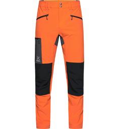 Haglöfs Rugged Slim Pant Trekkinghose Herren Flame Orange/True Black