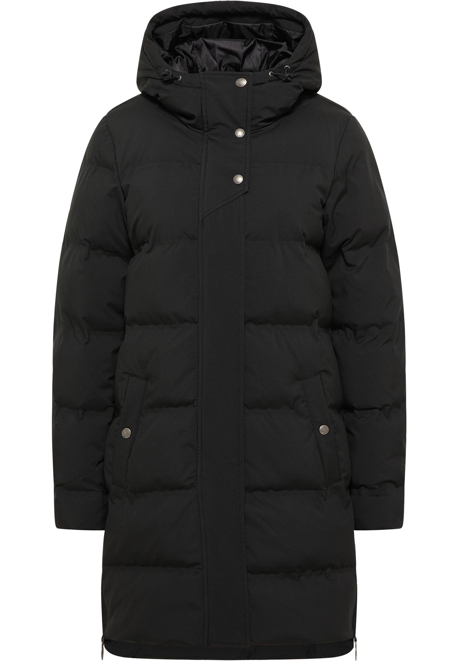 MYMO Kurzmantel Damen Schwarz
