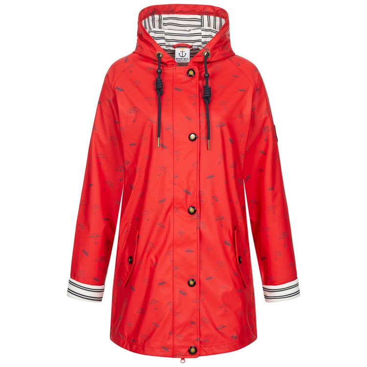 ANKERGLUT ANKERGLUT ANKERGLUTBUCHT Regenjacke Damen - red - 0 | SportScheck