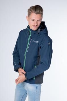 Rückansicht von DEPROC active NUNAVUT Softshelljacke Herren navy