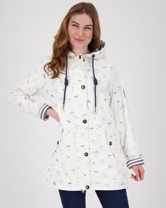 Rückansicht von ANKERGLUT ANKERGLUTBUCHT Regenjacke Damen white