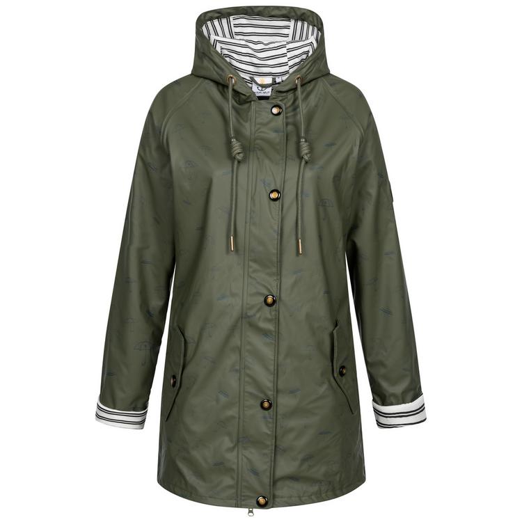 ANKERGLUT ANKERGLUT ANKERGLUTBUCHT Regenjacke Damen - olive - 0 | SportScheck