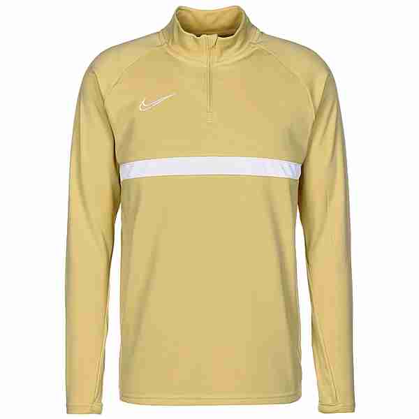 Nike Academy 21 Drill Funktionsshirt Herren gold / weiß