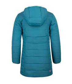 Rückansicht von Trollkids Stavanger Winterjacke Kinder Blaugrün/Wasserblau