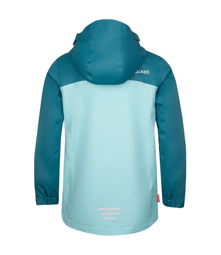 Trollkids Trollkids Nusfjord Regenjacke Kinder - Blaugr&uuml;n/Wasserblau - 0 | SportScheck