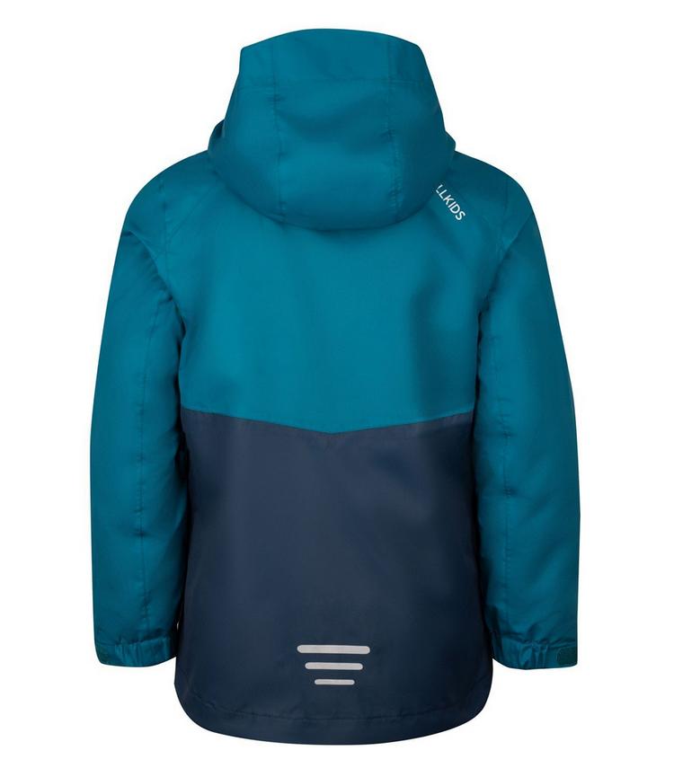Trollkids Trollkids Nusfjord Regenjacke Kinder - Dunkelblau/Nachtblau/Zimt - 0 | SportScheck