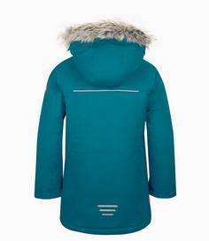 Rückansicht von Trollkids Nordkapp Winterjacke Kinder Dunkelblau