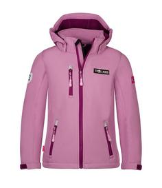 Trollkids Preikestolen Softshelljacke Kinder Violett/Pflaume