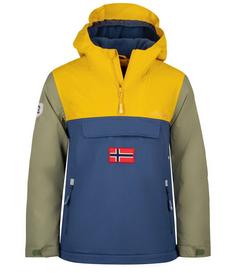 Trollkids KIRKENES Winterjacke Kinder Goldgelb/Mystikblau/Moos