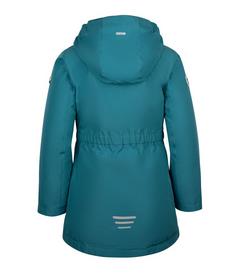 Rückansicht von Trollkids ALESUND Winterjacke Kinder Teal-Grün