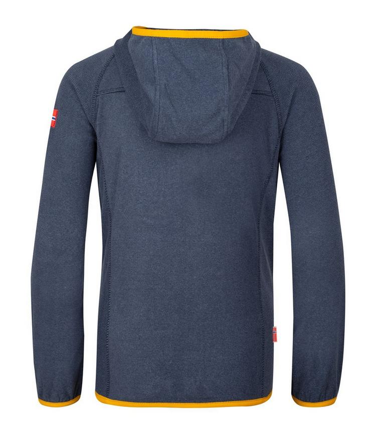 Trollkids Trollkids Sandefjord Fleecejacke Kinder - Mystisches Blau/Goldgelb - 0 | SportScheck