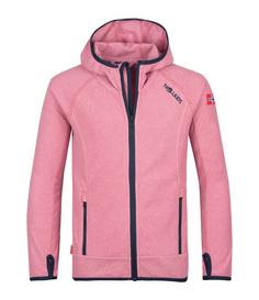 Trollkids Sandefjord Fleecejacke Kinder Lila/Marineblau