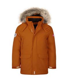 Trollkids Spitsbergen Winterjacke Kinder Zimt