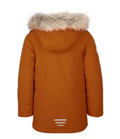 Rückansicht von Trollkids Spitsbergen Winterjacke Kinder Zimt