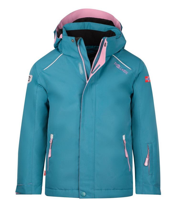 Trollkids Trollkids Holmenkollen PRO Winterjacke Kinder - Blaugr&uuml;n/Violett - 0 | SportScheck