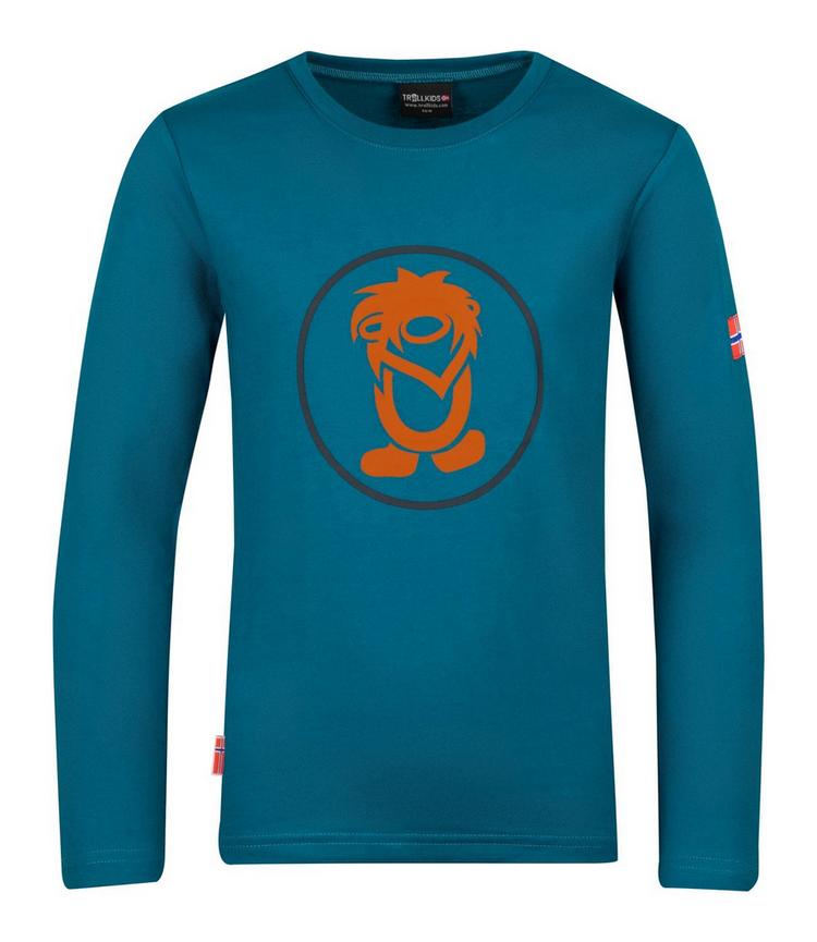 Trollkids Trollkids Troll Longshirt Kinder - Dunkelblau/Zimt - 0 | SportScheck