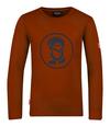 Trollkids Troll Longshirt Kinder - Zimt/Dunkelblau