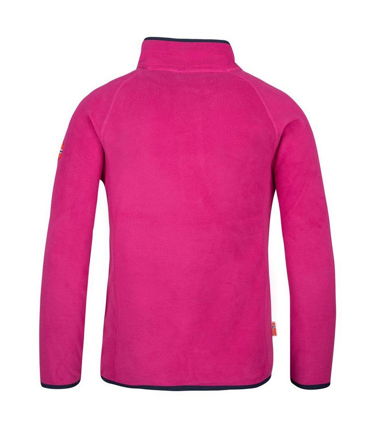 Trollkids Trollkids Nordland Fleecejacke Kinder - Feuerbeere/Marine - 0 | SportScheck