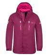 Trollkids Sognefjord PRO Regenjacke Kinder - Pflaume/Feuerbeere/Violett