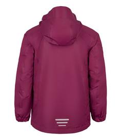 Rückansicht von Trollkids Sognefjord PRO Regenjacke Kinder Pflaume/Feuerbeere/Violett