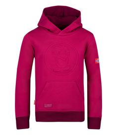Trollkids Trondheim Hoodie Kinder Lila/Dunkellila