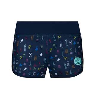 BIDI BADU Imara Tech 2 in 1 Shorts mixed Tennisshorts Kinder dunkelblau/mehrfarbig