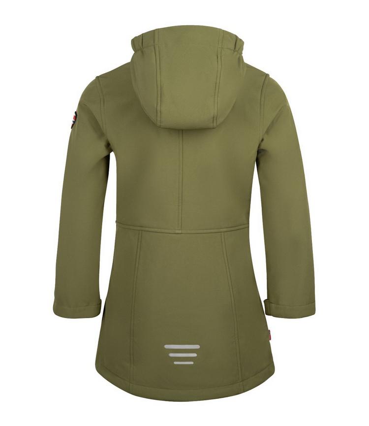 Trollkids Trollkids Kirkenes Funktionsjacke M&auml;dchen - Dunkel-Oliv/Violett - 0 | SportScheck