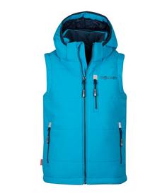 Trollkids Narvik XT Outdoorweste Kinder Vivid-Blau/Nachtblau