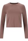 Athlecia Kirillov Langarmshirt Damen - 5067 Deep Taupe