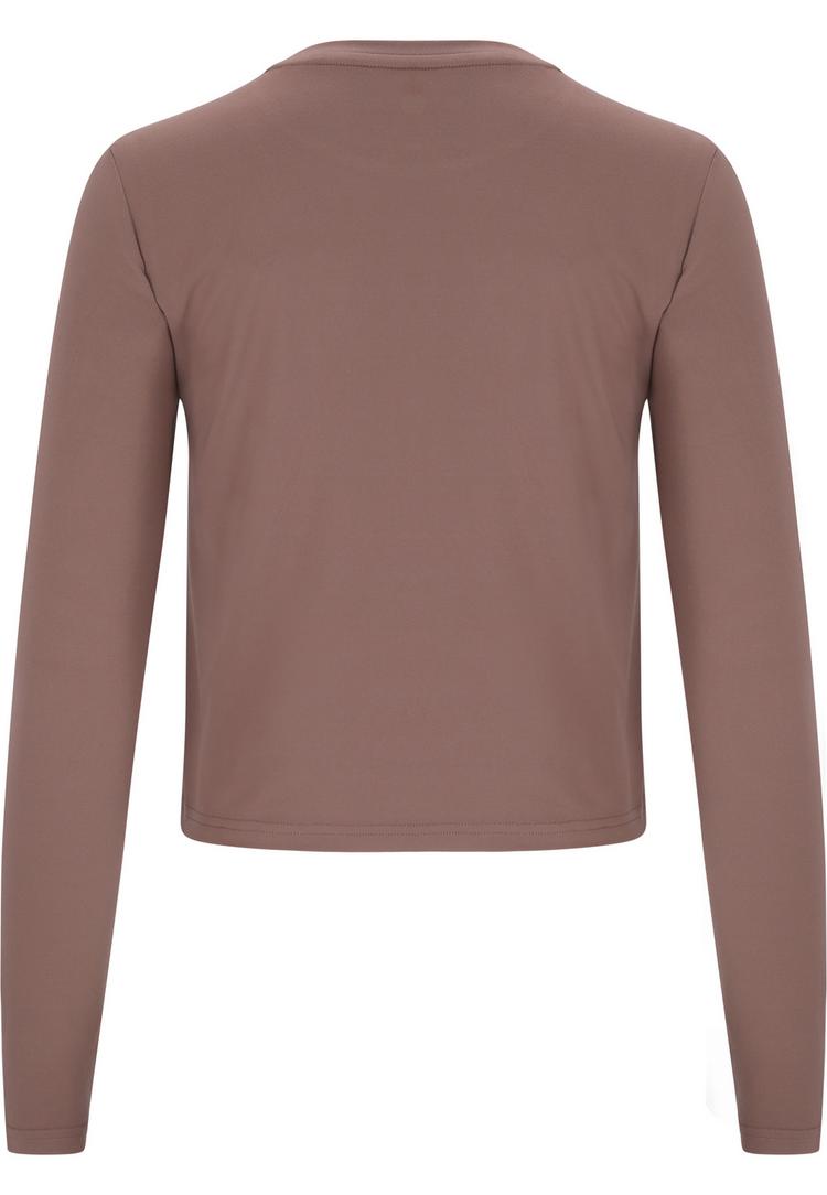 Athlecia Athlecia Kirillov Langarmshirt Damen - 5067 Deep Taupe - 0 | SportScheck