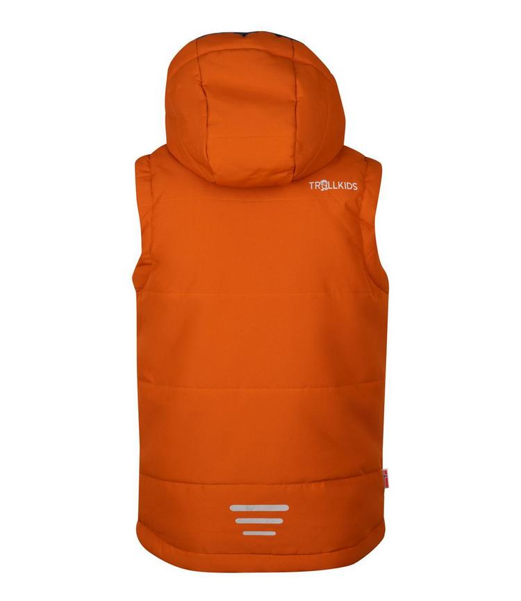 Trollkids Trollkids Narvik XT Outdoorweste Kinder - Zimt/Dunkelblau - 0 | SportScheck