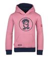 Trollkids Troll Hoodie Kinder - Lila/Marineblau