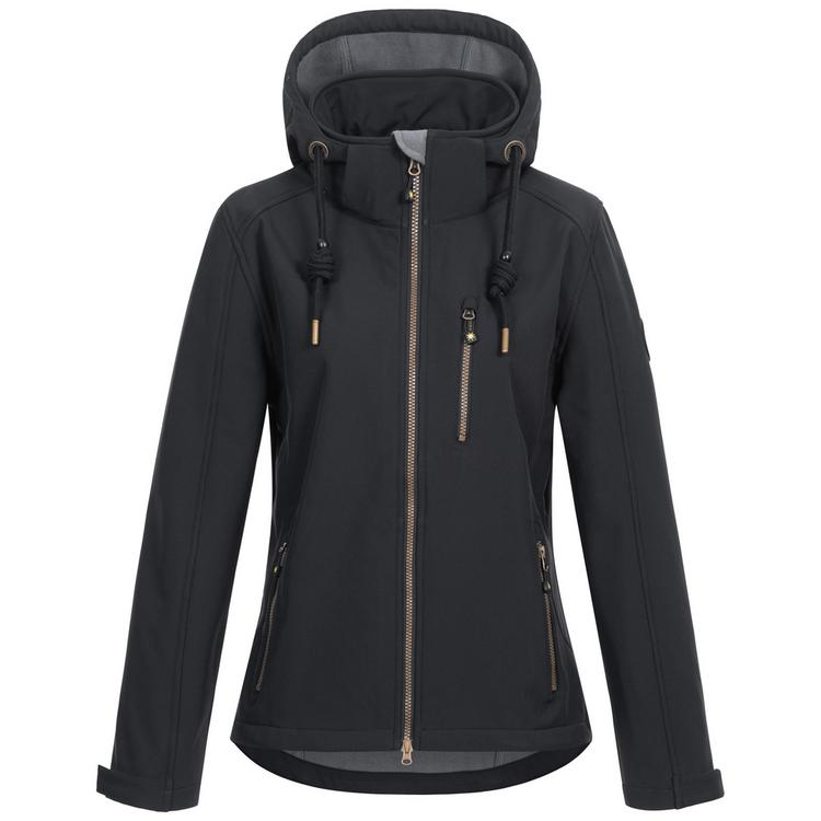 ANKERGLUT ANKERGLUT ANKERGLUTFREUDE Softshelljacke Damen - schwarz - 0 | SportScheck