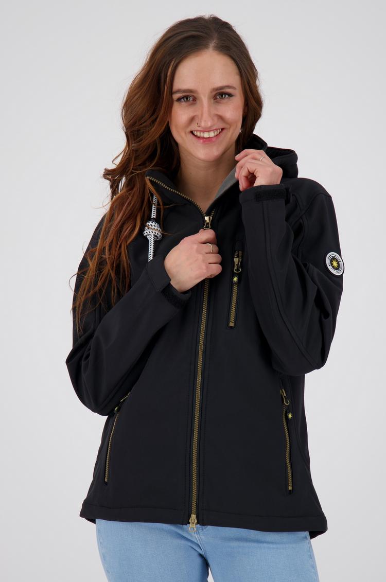ANKERGLUT ANKERGLUT ANKERGLUTFREUDE Softshelljacke Damen - schwarz - 1 | SportScheck