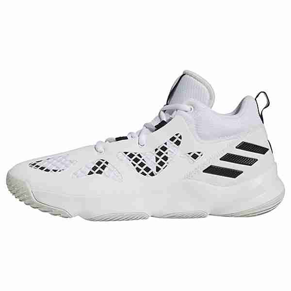 adidas Pro N3XT 2021 Basketballschuh Sneaker Herren Cloud White / Core Black / Grey One