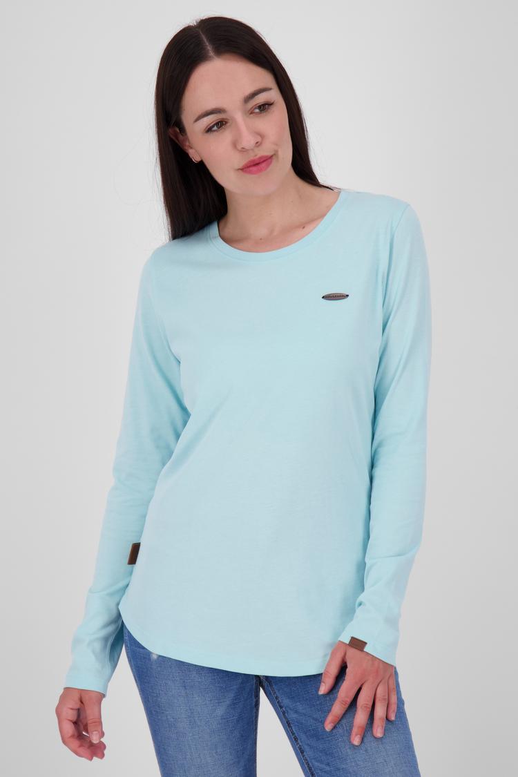 ALIFE AND KICKIN ALIFE AND KICKIN LeaAK A Langarmshirt Damen - ice melange - 0 | SportScheck