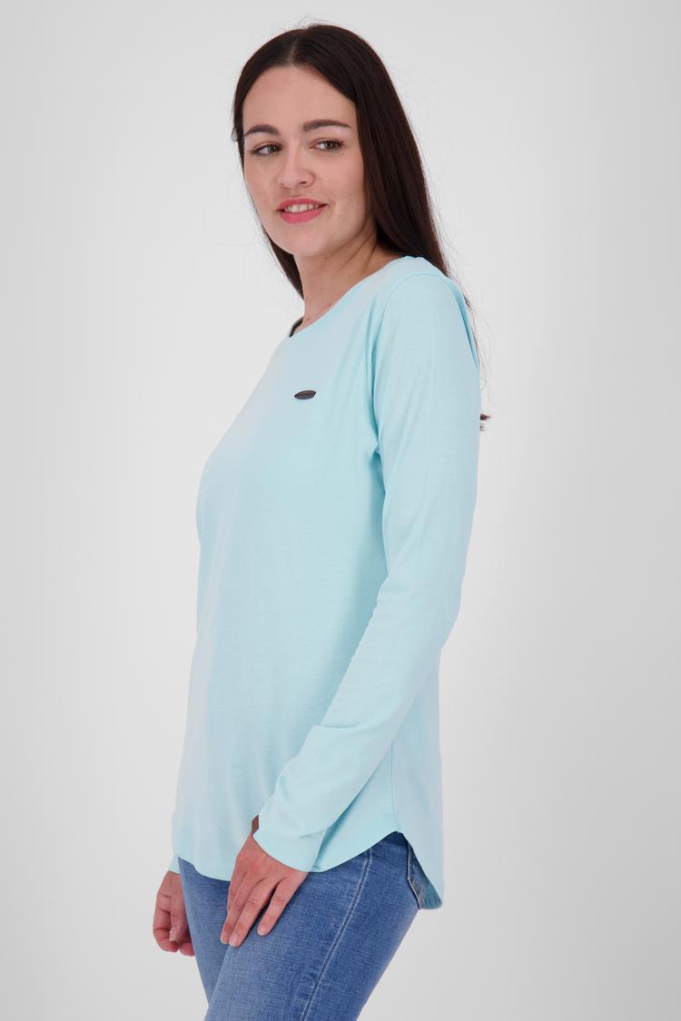 ALIFE AND KICKIN ALIFE AND KICKIN LeaAK A Langarmshirt Damen - ice melange - 1 | SportScheck