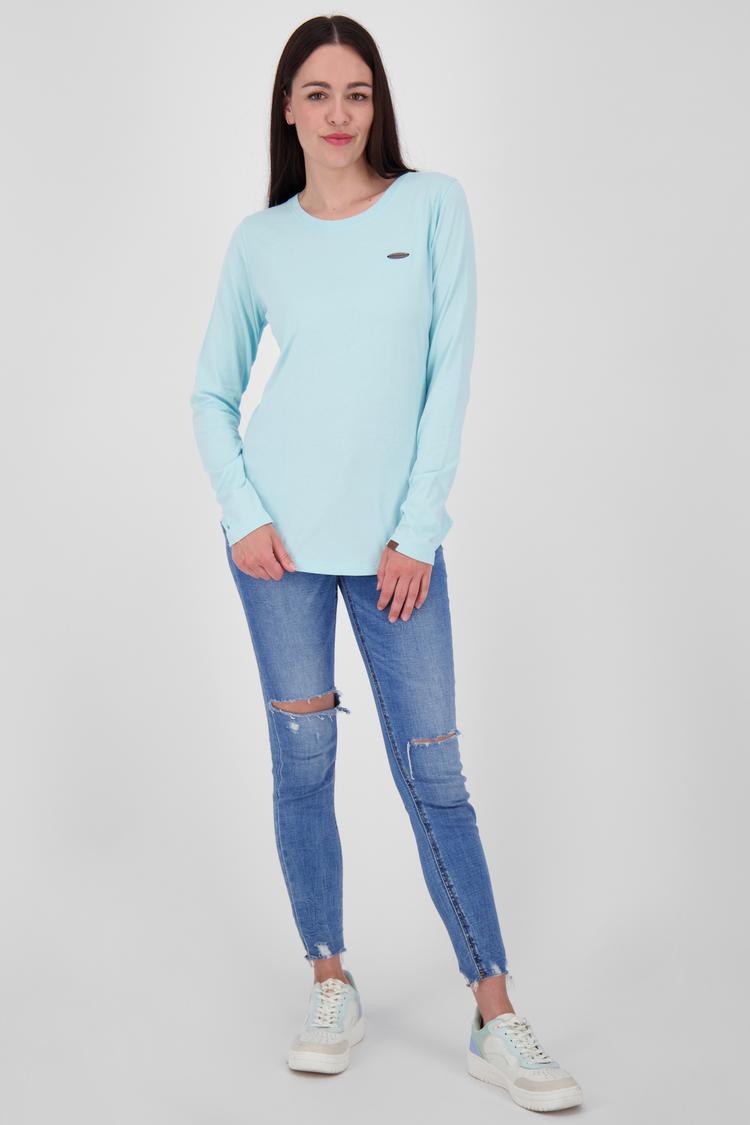 ALIFE AND KICKIN ALIFE AND KICKIN LeaAK A Langarmshirt Damen - ice melange - 4 | SportScheck