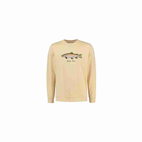 Shiwi Go Fish Sweatshirt Herren sand beige
