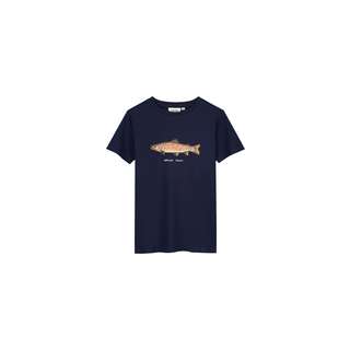 Shiwi Go Fish T-Shirt Kinder dark navy blue