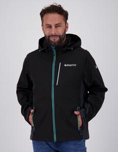 Rückansicht von DEPROC active NUNAVUT Softshelljacke Herren black