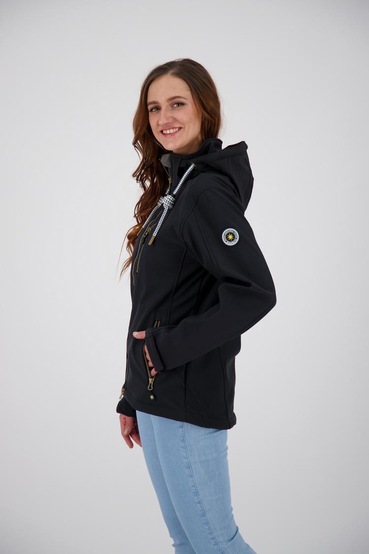 ANKERGLUT ANKERGLUT ANKERGLUTFREUDE Softshelljacke Damen - schwarz - 2 | SportScheck