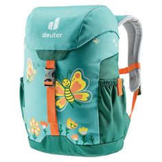 Deuter Rucksack Schmusebär Daypack Kinder dustblue alpinegreen