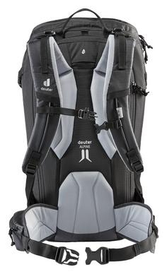 Rückansicht von Deuter Freerider Pro 34+ Alpinrucksack Herren black